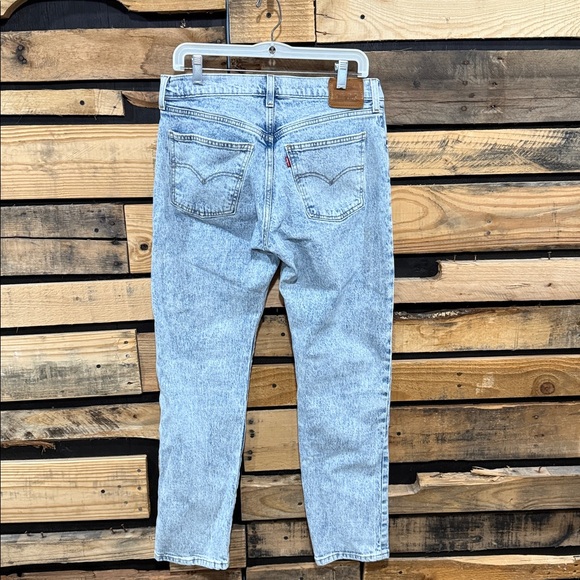 Levi's Premium Acid Wash MIDDY STRAIGHT WOMEN'S JEANS Size 30 - Picture 5 of 12